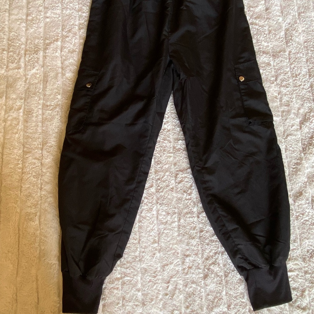 Black Cargo Pants